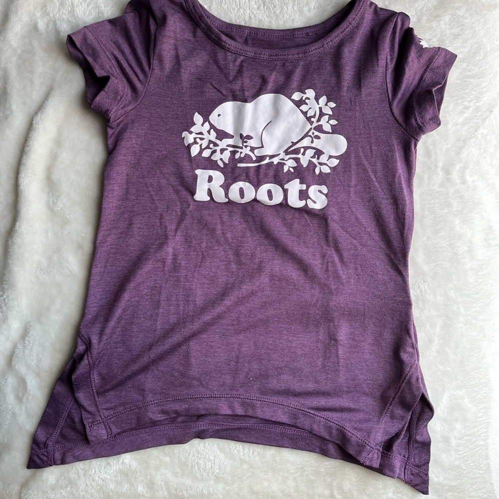 🏷️ 3/$40 🏷️ Roots Kids Short Sleeve Tee in Purple